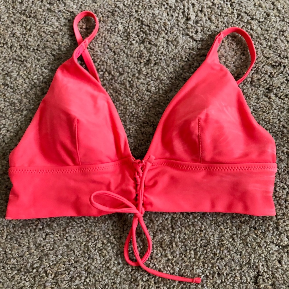 Aerie Longline Triangle Bikini Top